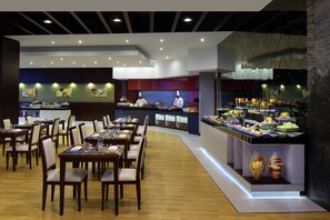 Daily buffet breakfast (AED 68 per person)