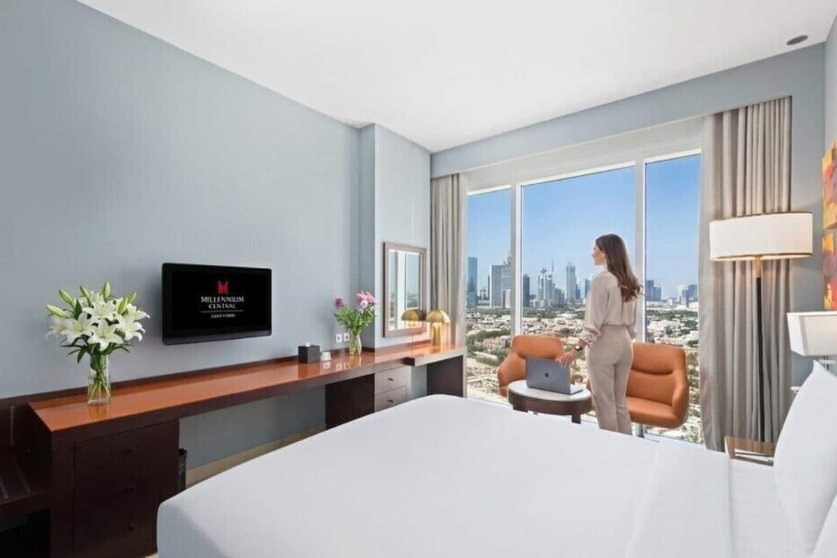 Phòng Tiêu chuẩn, 1 giường cỡ king | Minibar, két bảo mật tại phòng, bàn