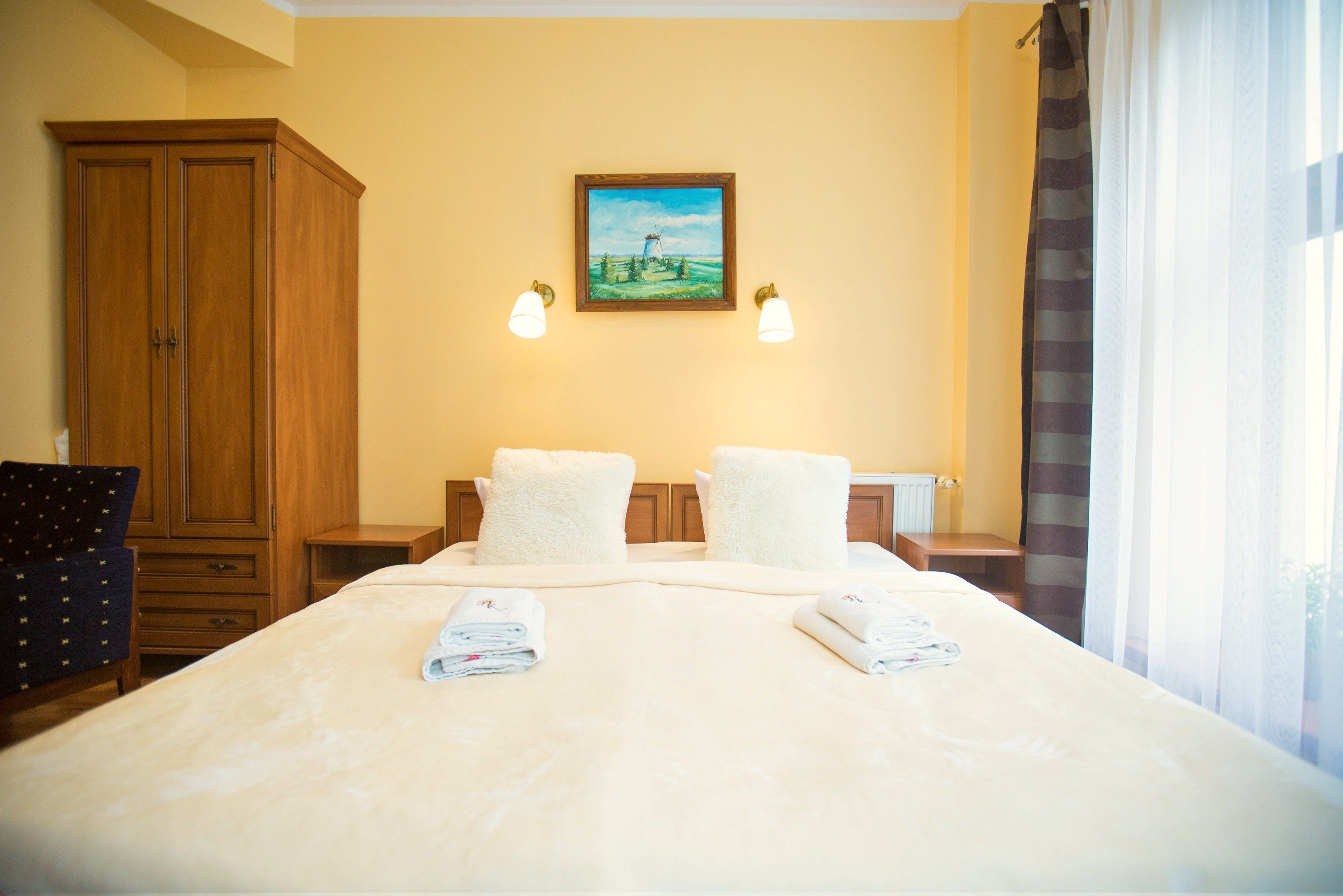 quadruple room | hypo-allergenic bedding, down duvets, select comfort beds, in-room safe