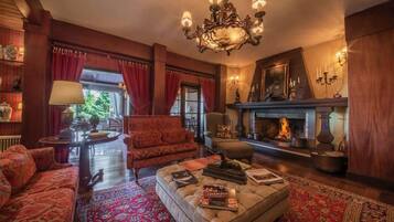 Sala de estar en el lobby