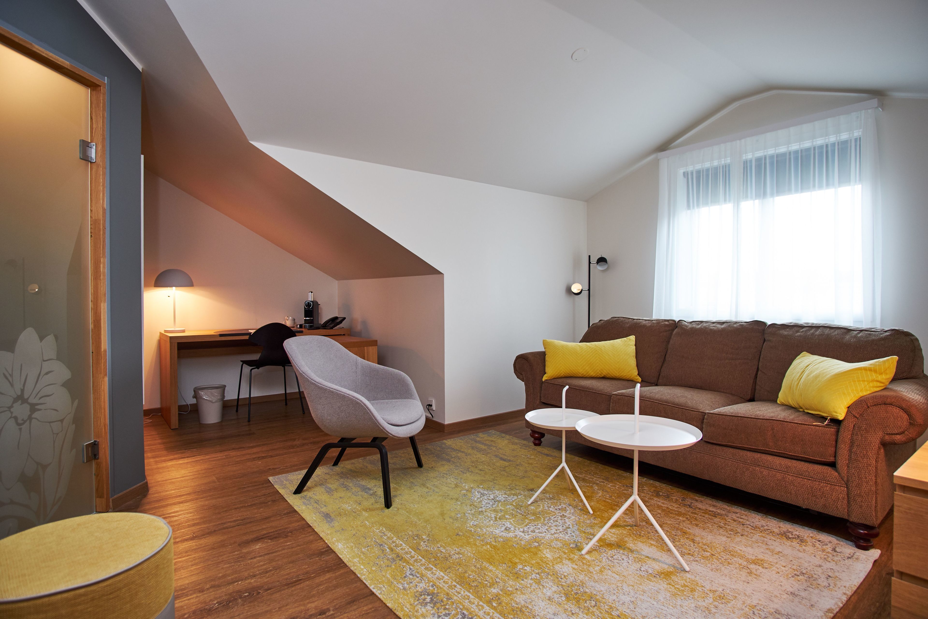 junior suite, 1 queen bed with sofa bed | hypo-allergenic bedding, desk, laptop workspace, blackout curtains