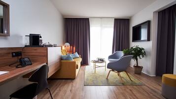 Suite, 1 trÚs grand lit et 1 canapé-lit | Salle de séjour