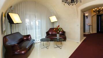 Lobby sitting area