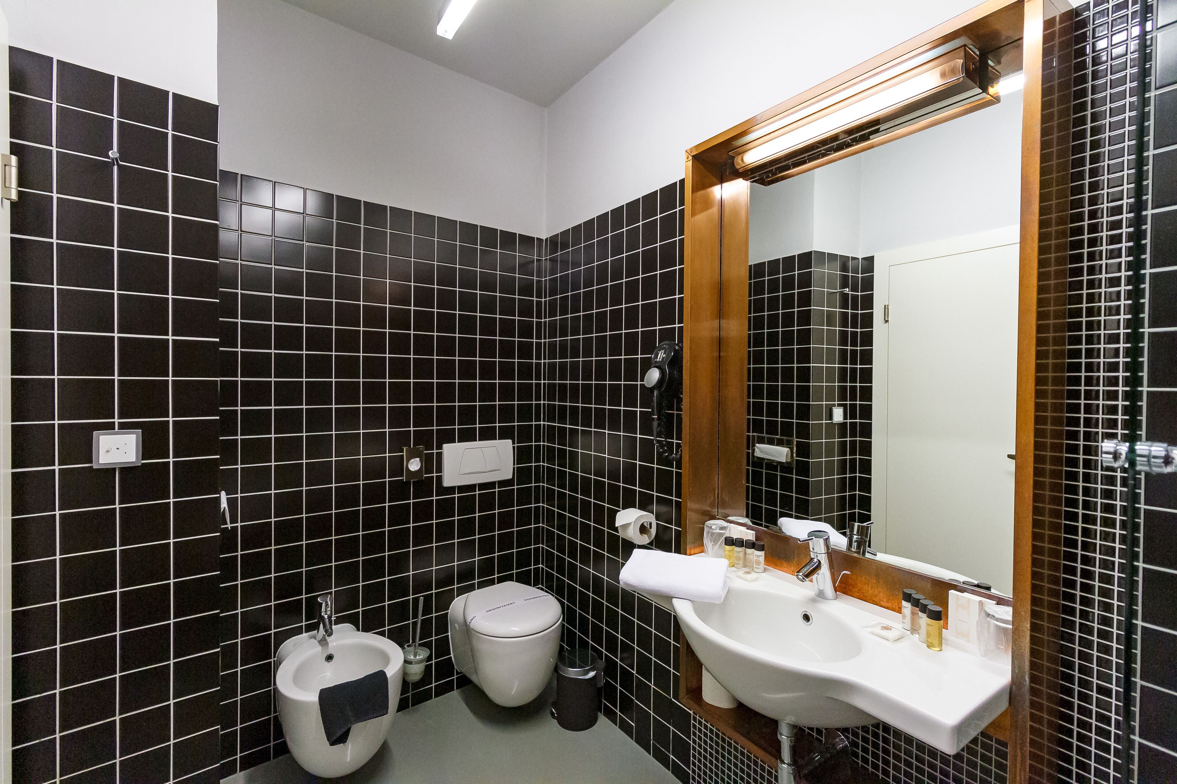deluxe double room | bathroom sink