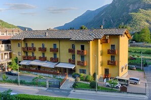 Façade de l’hébergement