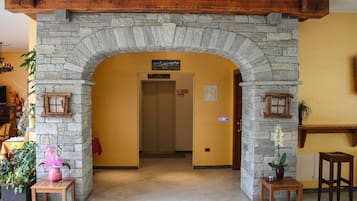 Interior entrance
