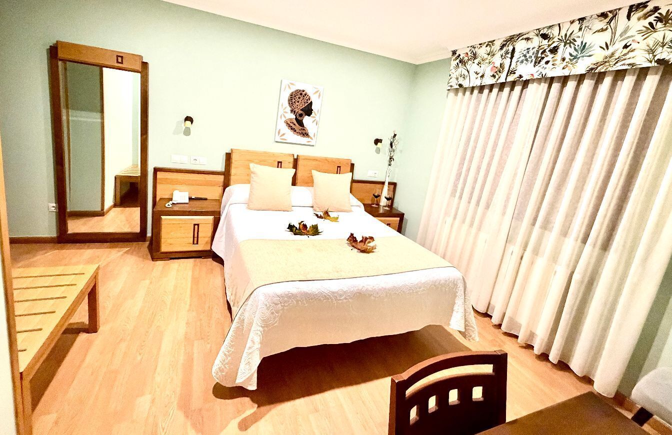 Habitación doble matrimonio superior | 防敏寢具、Select Comfort 床墊、獨特設計、獨特裝修