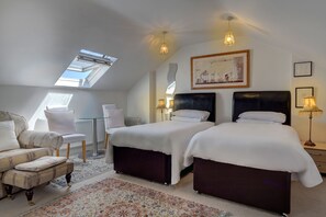 Comfort Twin Room | In-room safe, blackout drapes, iron/ironing board, rollaway beds - St. Aiden's Guesthouse (Dublin)