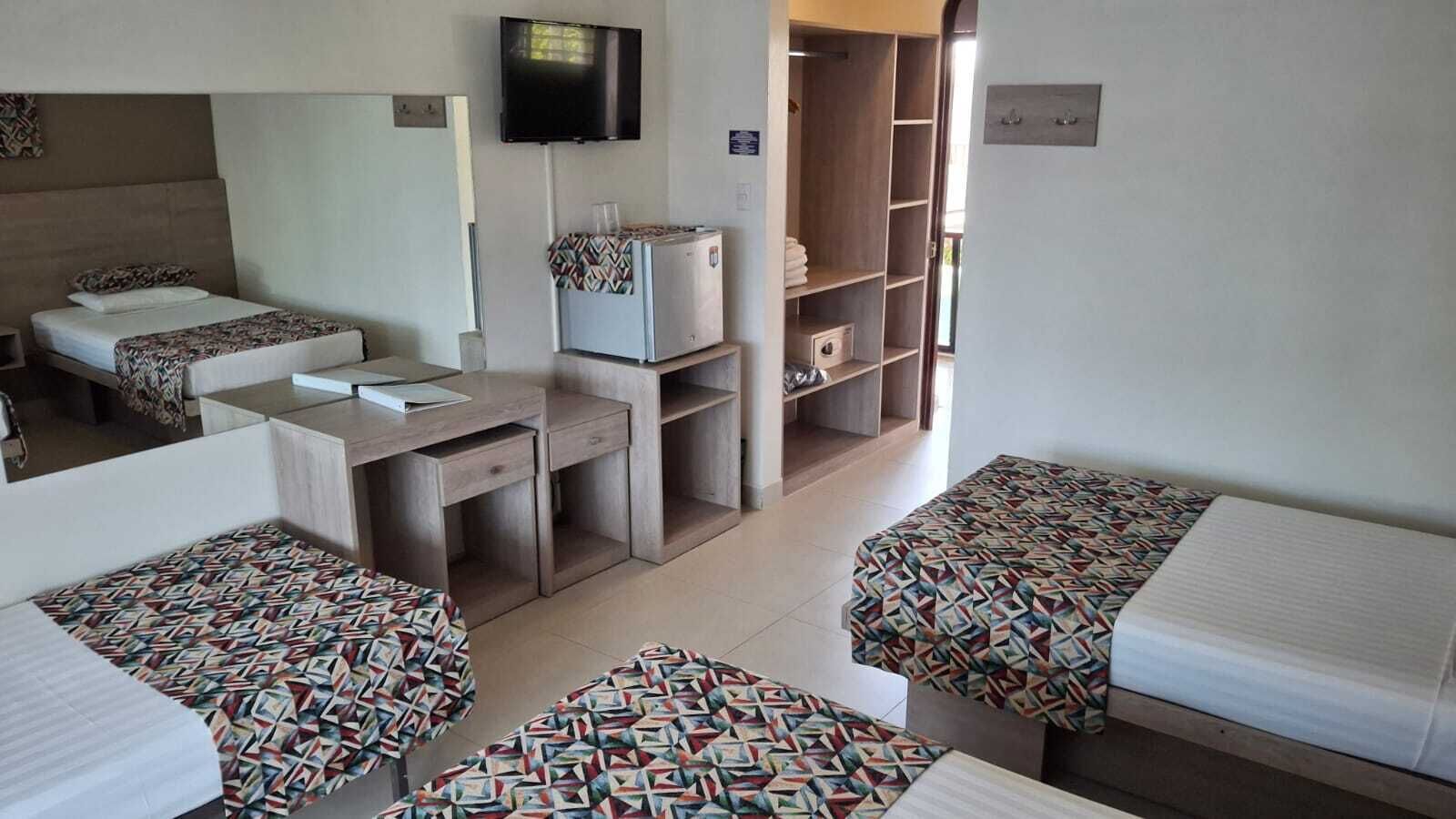 Caja de seguridad en la habitación, wifi gratis y ropa de cama 