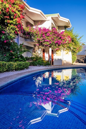 2 outdoor pools, open 9:00 AM to 8:00 PM, pool loungers - Hotel Giada (Sámara)