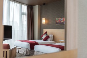 Down duvets, individually furnished, soundproofing, iron/ironing board - Hotel Vista Premio Kyoto Kawaramachi St. (Kyoto)