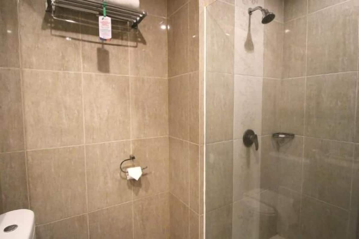 Shower, towels
