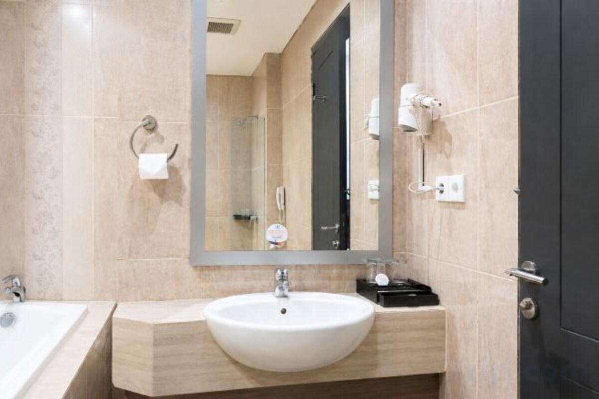 Shower dan handuk