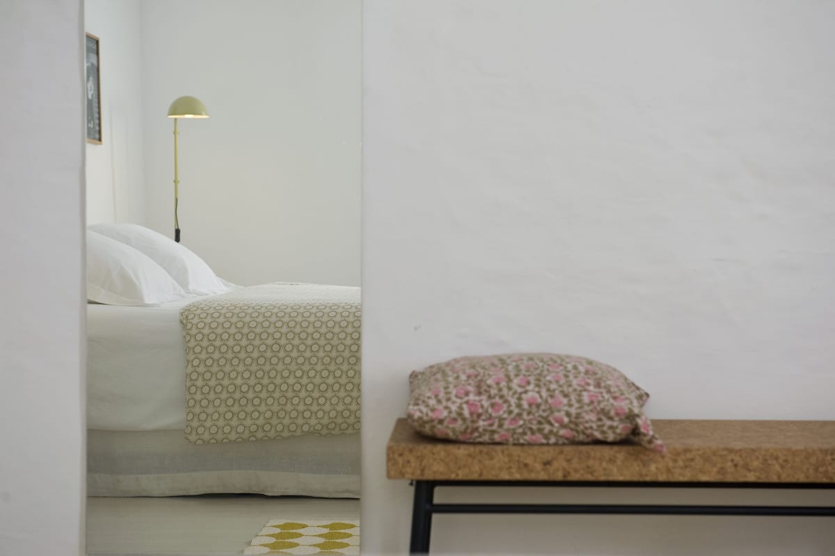 Chambre Double | Draps en coton égyptien, bureau