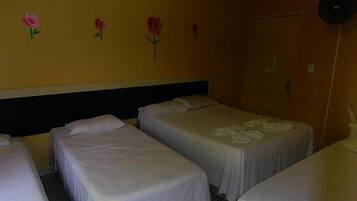 Economy Quadruple Room | Iron/ironing board, free WiFi