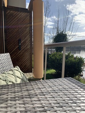Terrace/patio - Hôtel de l'Ile du Saussay (Itteville)