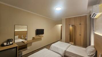 Standard Double or Twin Room, City View | Minibar, in-room safe, desk, free WiFi