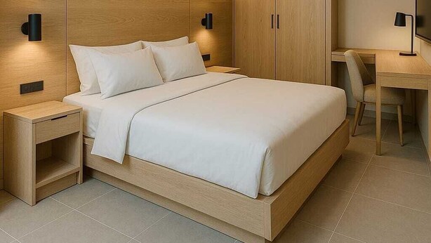 Minibar, caja de seguridad en la habitación, escritorio y wifi gratis 