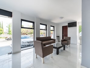 Sala de estar en el lobby