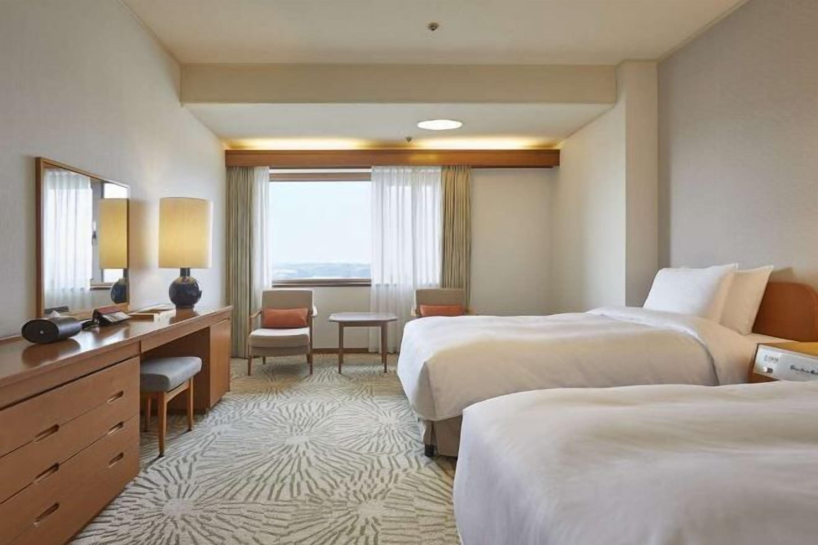 Down duvets, minibar, in-room safe, desk