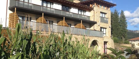 Fachada de la propiedad