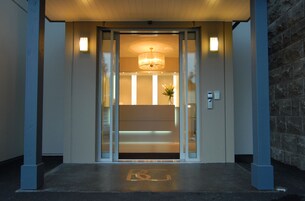 Interior entrance