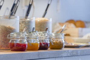 Daily buffet breakfast (EUR 10 per person)