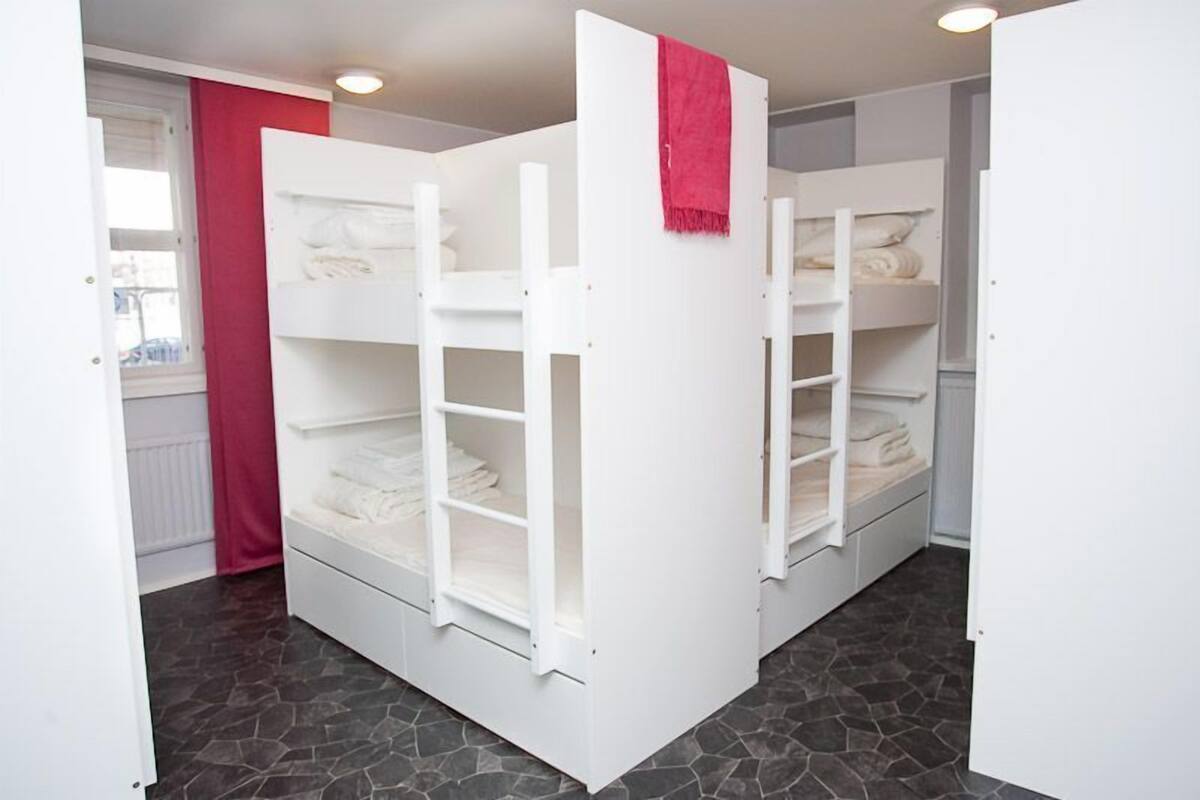 共同ドミトリー 男女共用ドミトリー (10 Beds) | 低刺激性寝具、アイロン / アイロン台、WiFi (無料)、ベッドシーツ