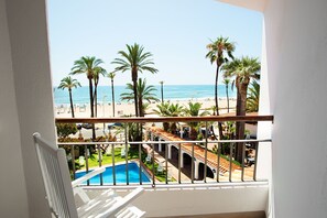 Junior Suite, Sea View | Balcony - Hostería del Mar Peñíscola (Peniscola)