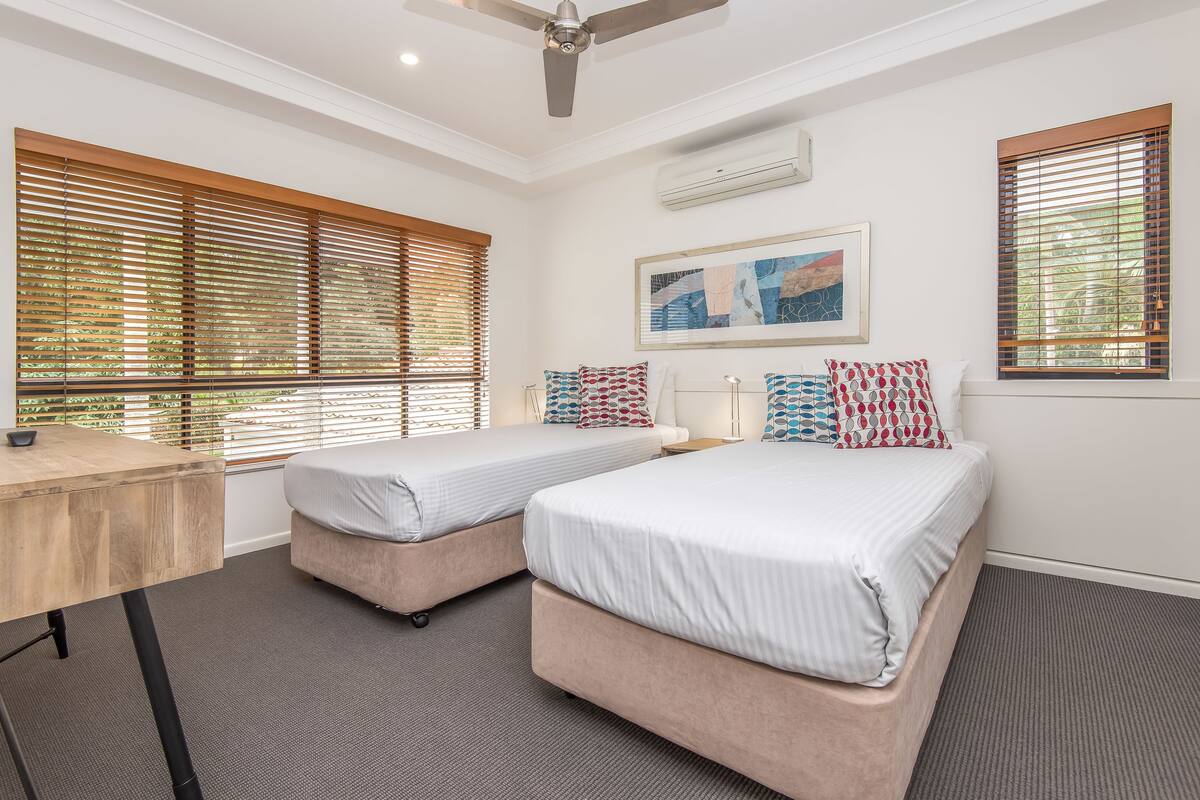 Individually decorated, individually furnished, iron/ironing board