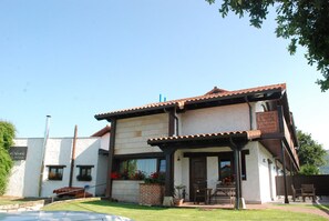 Overnatningsstedets facade