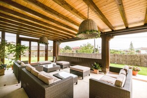 Terrace/patio - El Abuelo de la Cachava (Marina de Cudeyo)