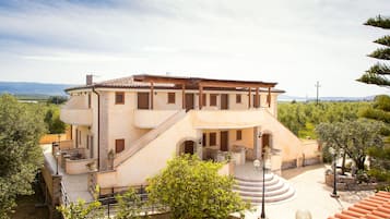 Fassade der Unterkunft