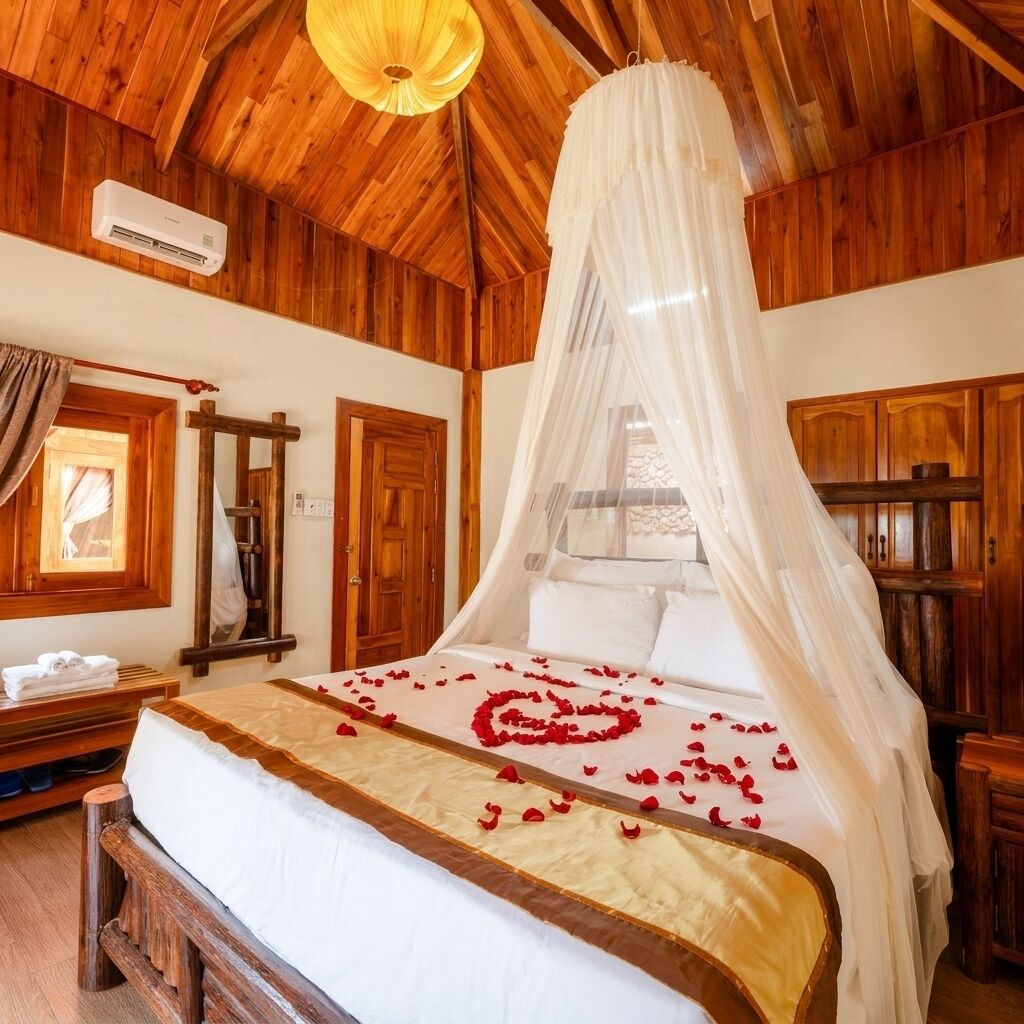 Bungalow, River View | Minibar, in-room safe, soundproofing, free WiFi