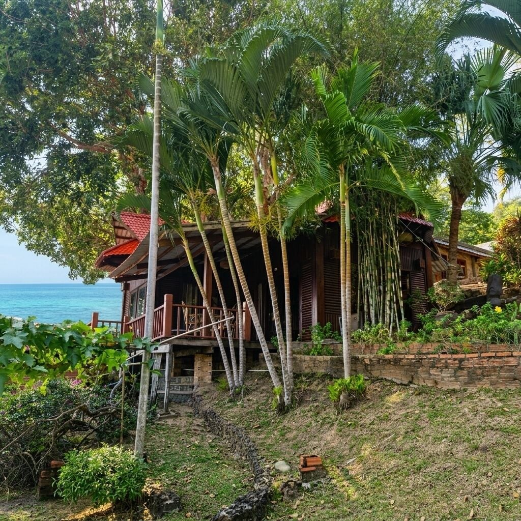 Bungalow, vistas a la playa | Minibar, caja fuerte, sistema de insonorización y wifi gratis