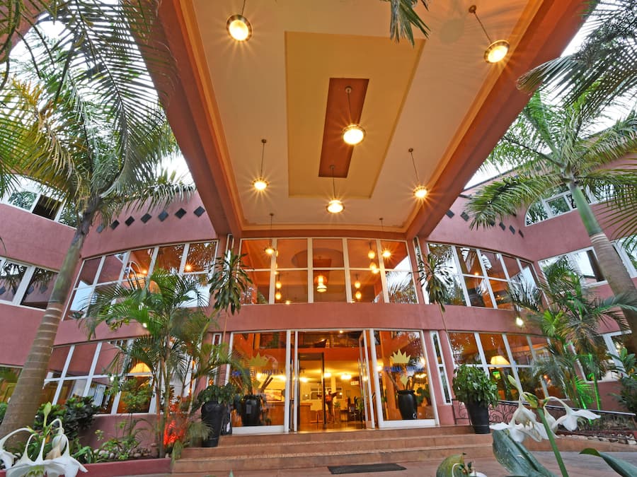 Entrada de la propiedad