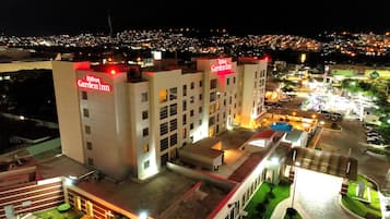 Front of property - evening/night