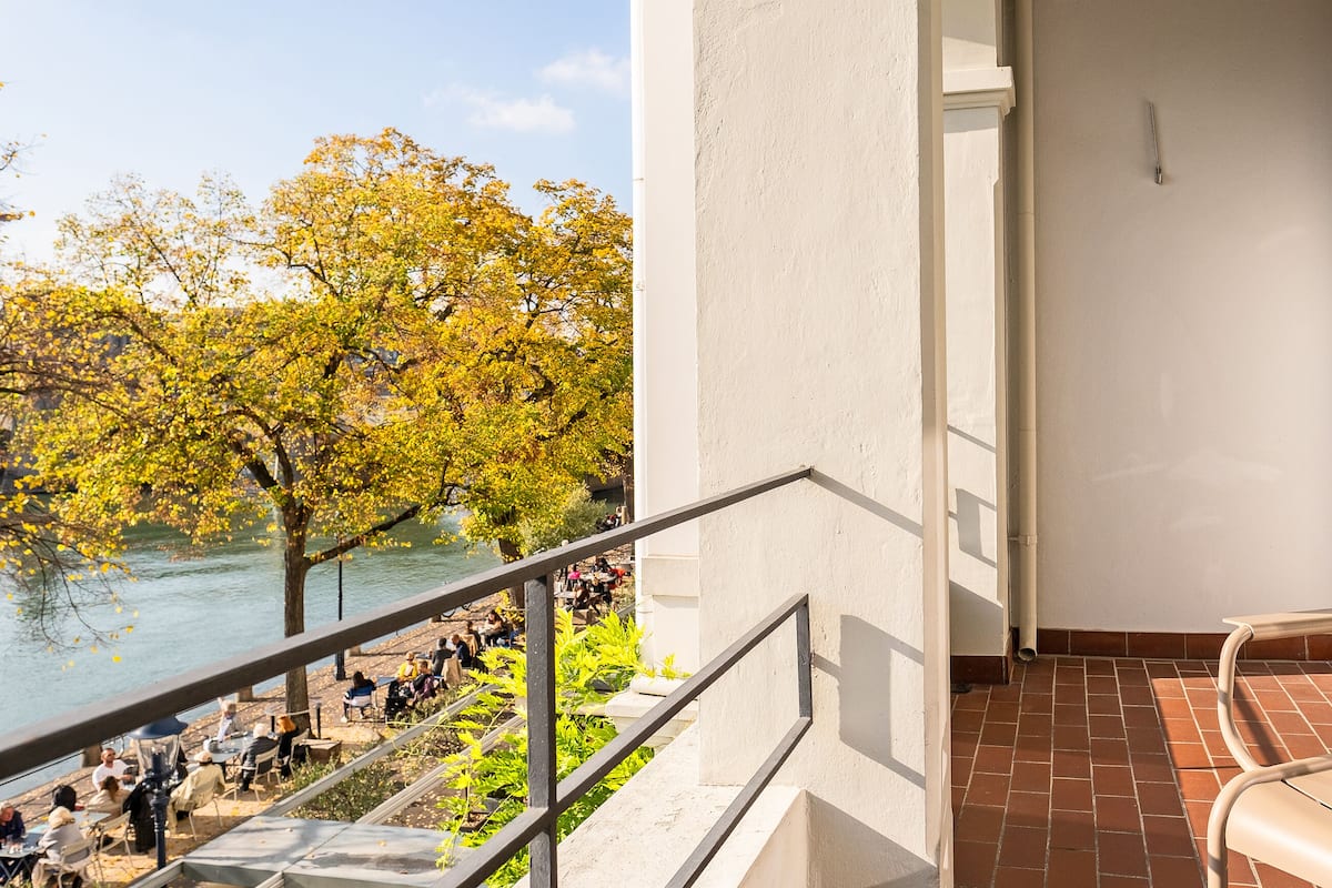 Standard Double Room, Balcony, River View | Balcony view