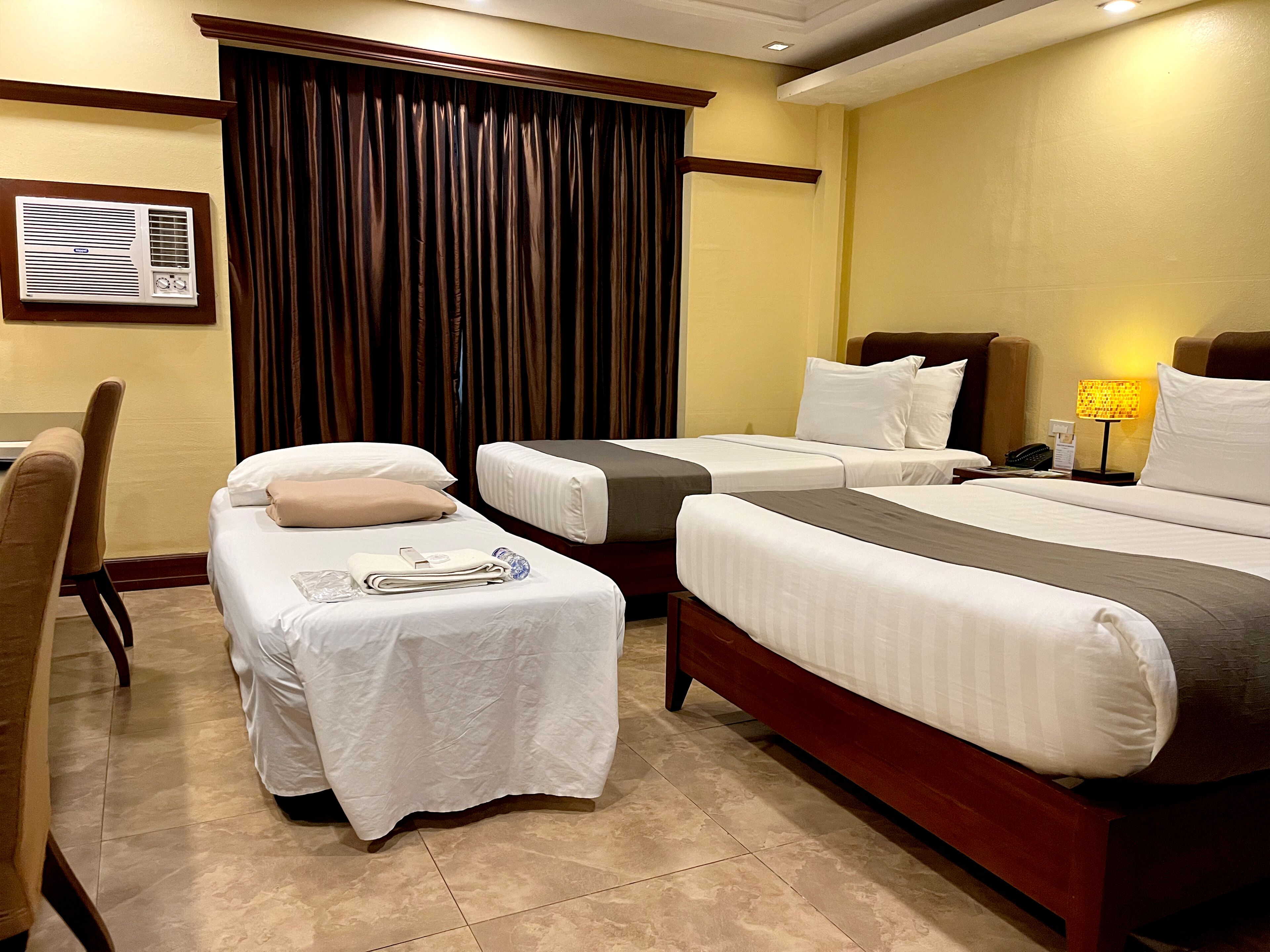 premier triple room | hypo-allergenic bedding, in-room safe, desk, free wifi