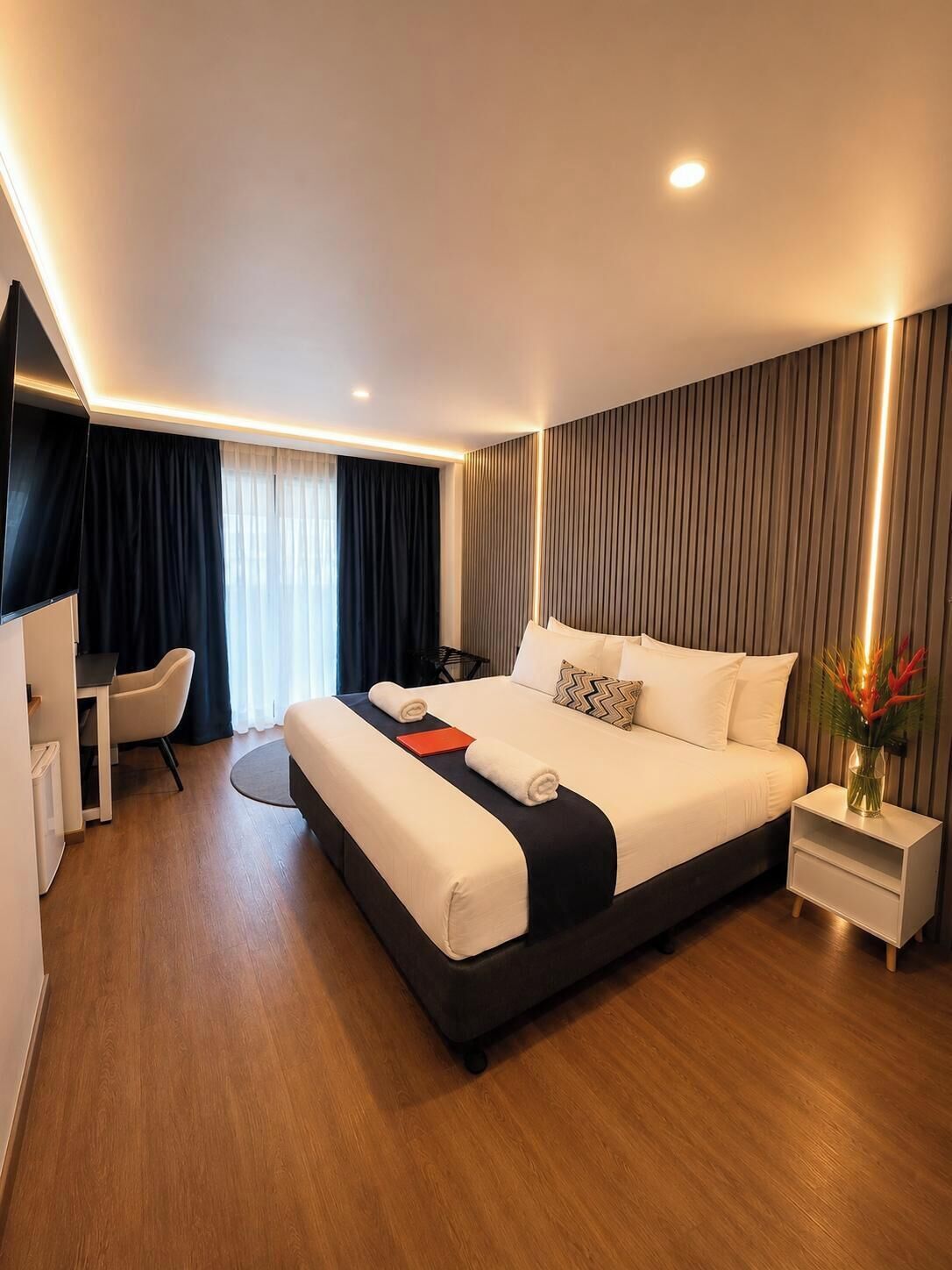 Deluxe-Zimmer, 1 Schlafzimmer, Balkon