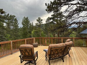 Rom, 1 kingsize-seng | Terrasse/patio