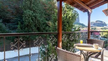 Chambre Double ou avec lits jumeaux | Vue depuis le balcon