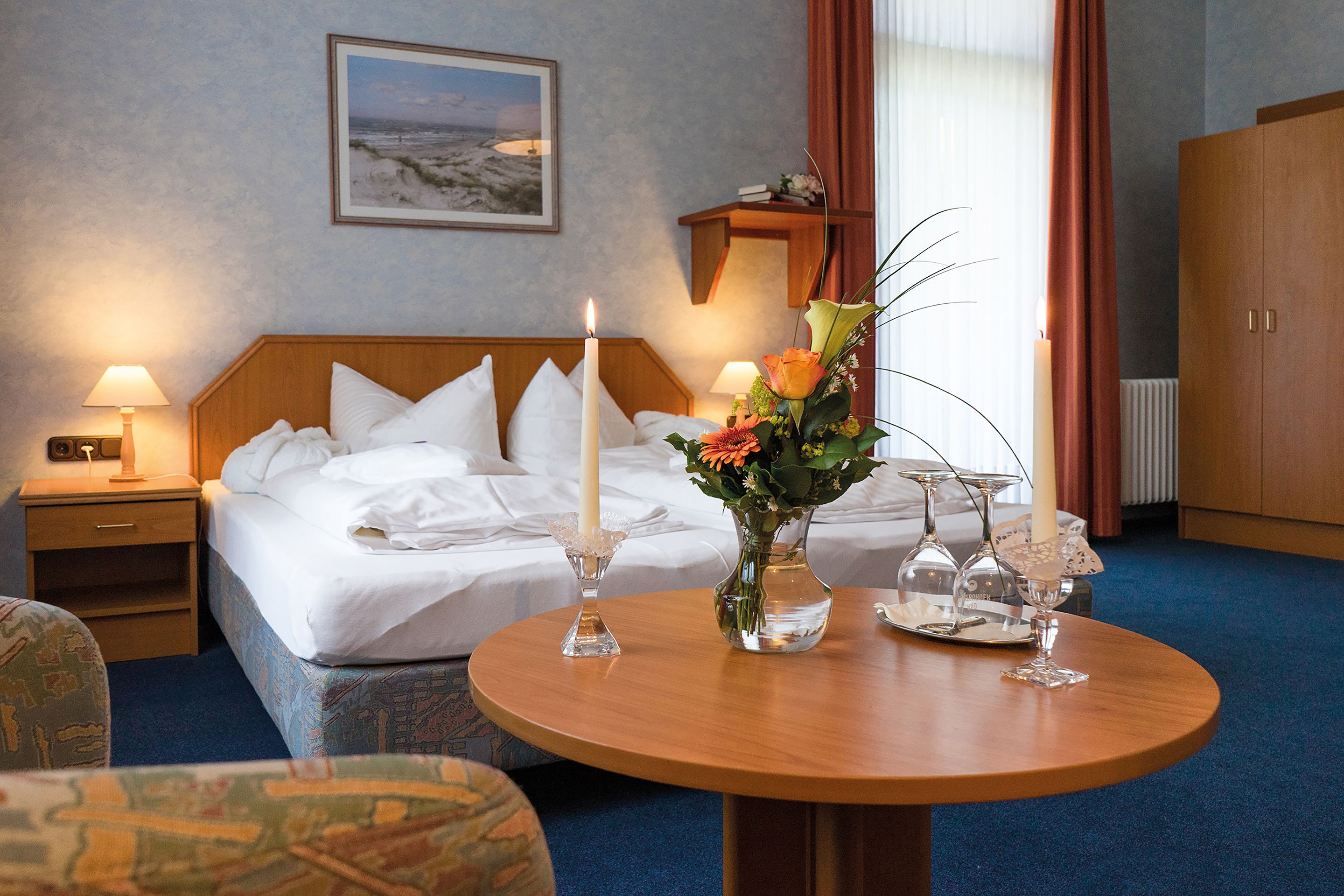 comfort double room | premium bedding, in-room safe, desk, soundproofing