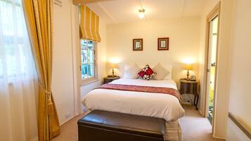 Individually decorated, individually furnished, blackout drapes