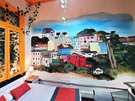 Standard Double Room, 1 Queen Bed, Shared Bathroom | 1 bedroom, down comforters, iron/ironing board, free WiFi
