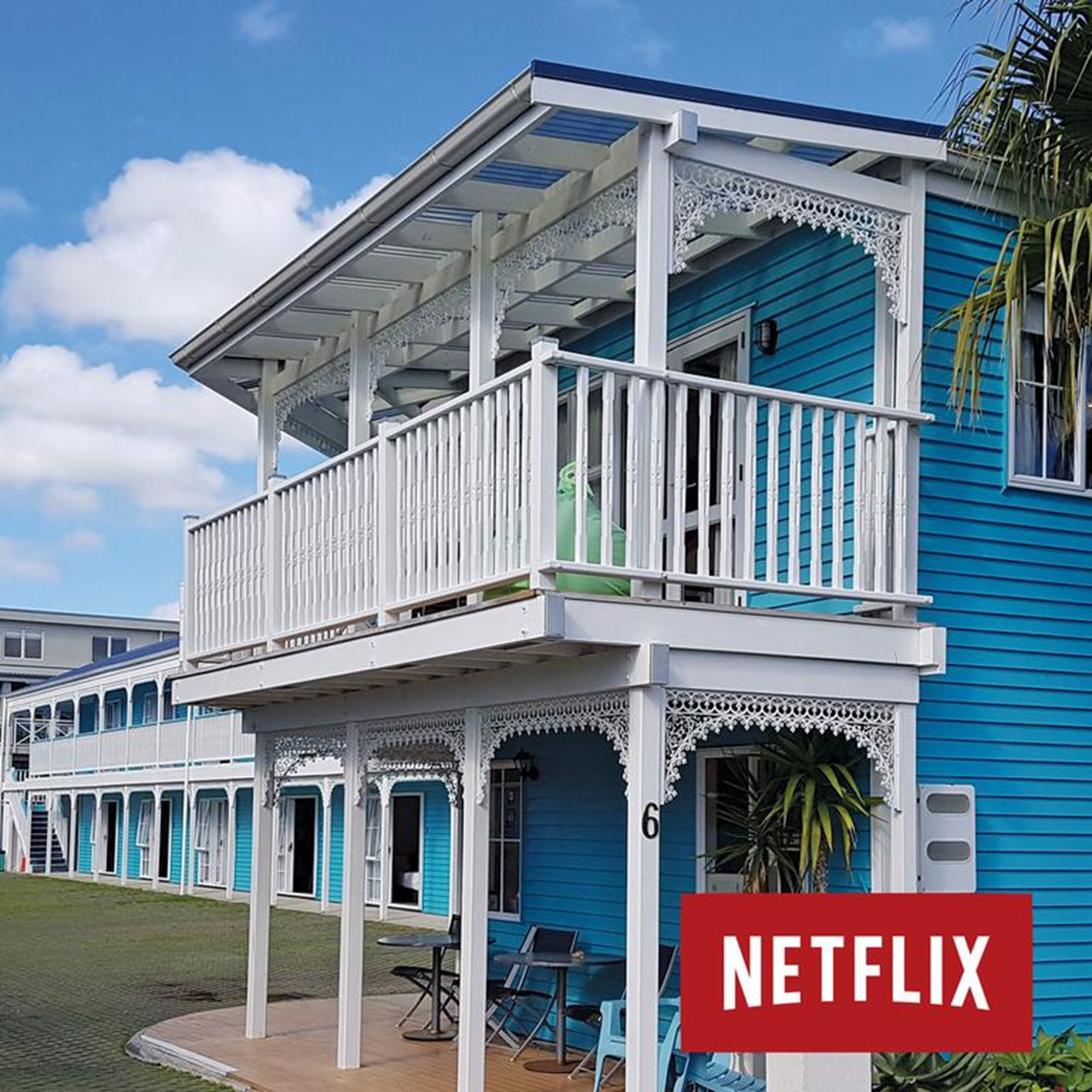 ด้านหน้าที่พัก