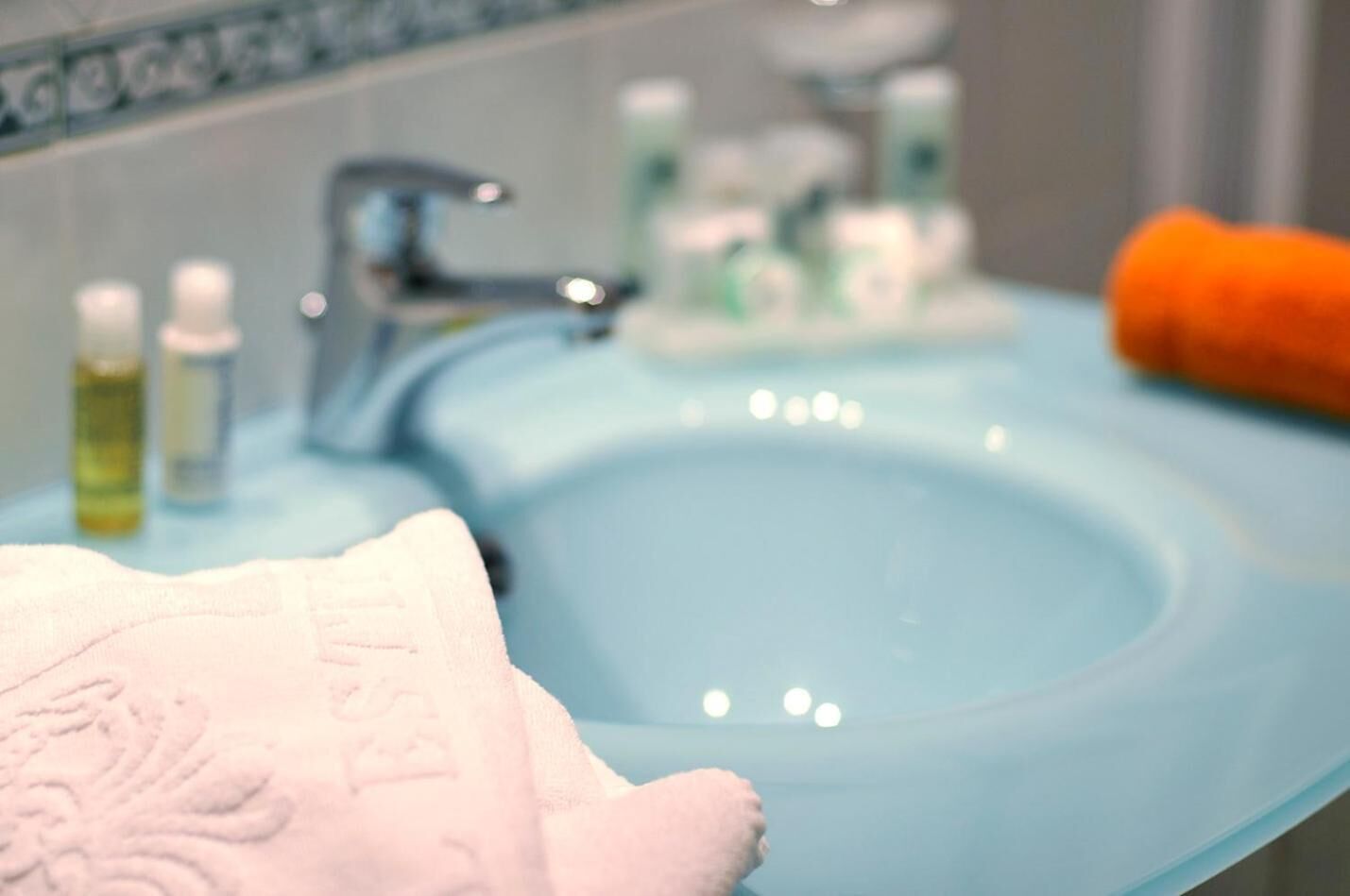 free toiletries, hair dryer, slippers, bidet