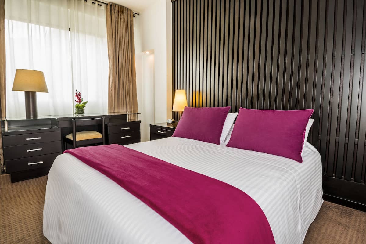 In-room safe, desk, rollaway beds, free wired internet