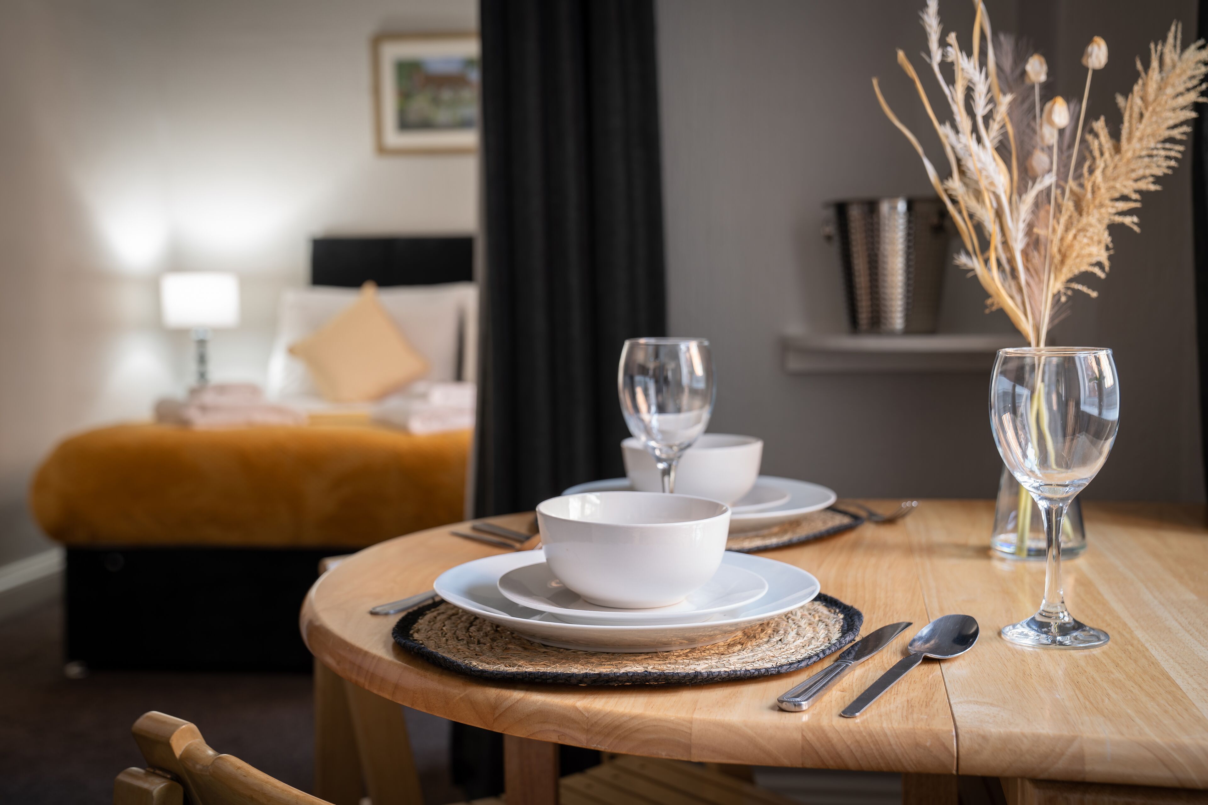 Departamento (Large studio apartment) | Ropa de cama 