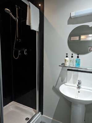 Departamento, 1 habitación, baño privado, planta baja | Ropa de cama